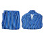 Doctor Who Fifteenth Doctor Costume - Blue Striped Suit Doctor Who Cosplay