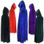 Medieval Hood Cloak Costume - Velvet Hood Cloak Cosplay