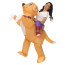 Riding Dog Inflatable Costume