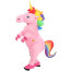 Pink Rainbow Unicorn Inflatable Costume - Pink Rainbow Unicorn