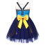 Girls K-Pop Demon Hunters Zoey Costume - Blue Tutu Dress Zoey Cosplay