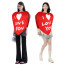 Love Heart Costume - Bodysuit Valentines Day Love Heart Cosplay