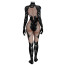 Marvel Rivals Invisible Woman Costume - Fish Net Pattern Black Bodysuit Invisible Woman Cosplay
