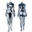 The Fantastic Four Movie 2025 Silver Surfer Julia Garner Costume - Silver Bodysuit Silver Surfer Cosplay