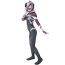 Edge of Spider-Verse Spider-Gwen Dark Purple Suit Costume - Bodysuit Hood Spider-Gwen Dark Purple Suit Cosplay