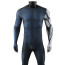 Captain America The Winter Soldier Bucky Barnes Costume - Basic Outfit Dark Blue Bodysuit Winter Soldier Cosplay