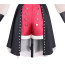 BanG Dream Ave Mujica Mortis Costume - Black Red Dress Full Set Mortis Cosplay