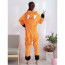 Kids Orange Fox Costume - Onesie Jumpsuit Orange Fox Cosplay
