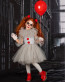 Pennywise Girls Costume - Scary Clown Tutu Dress Pennywise Cosplay