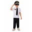 Boys Airline Pilot Costume - Shirt Pants Hat Pilot Cosplay