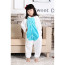Kids White Blue Rabbit Costume - Onesie Jumpsuit Blue Rabbit Cosplay