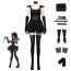 Women's Bishoujo Edward Scissorhands Costume - Mini Dress Bishoujo Female Edward Scissorhands Cosplay
