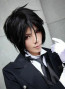 Kuroshitsuji Sebastian Michaelis Wig - Sebastian Michaelis Cosplay Costume Wig Prop