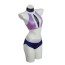 Naruto Shippuden Hinata Hyuga Two Piece Bikini Swimsuit Costume - Two Piece Swimsuit Hinata Hyuga Cosplay
