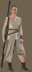 Rey Official Star Wars Complete Cosplay Halloween Costume