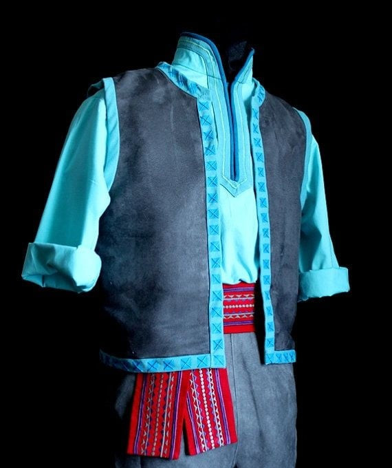 Kristoff Summer Cosplay Costume