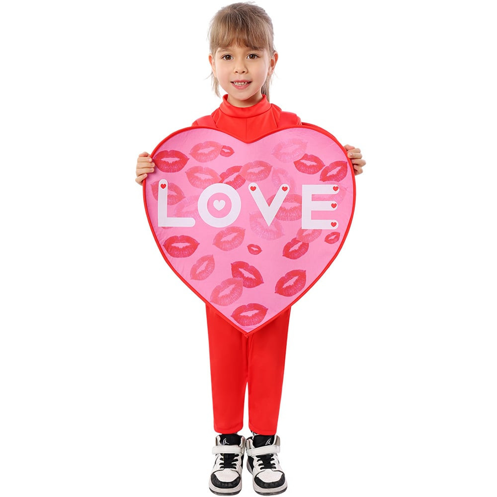 Kids Heart Costume - Love Heart Cosplay