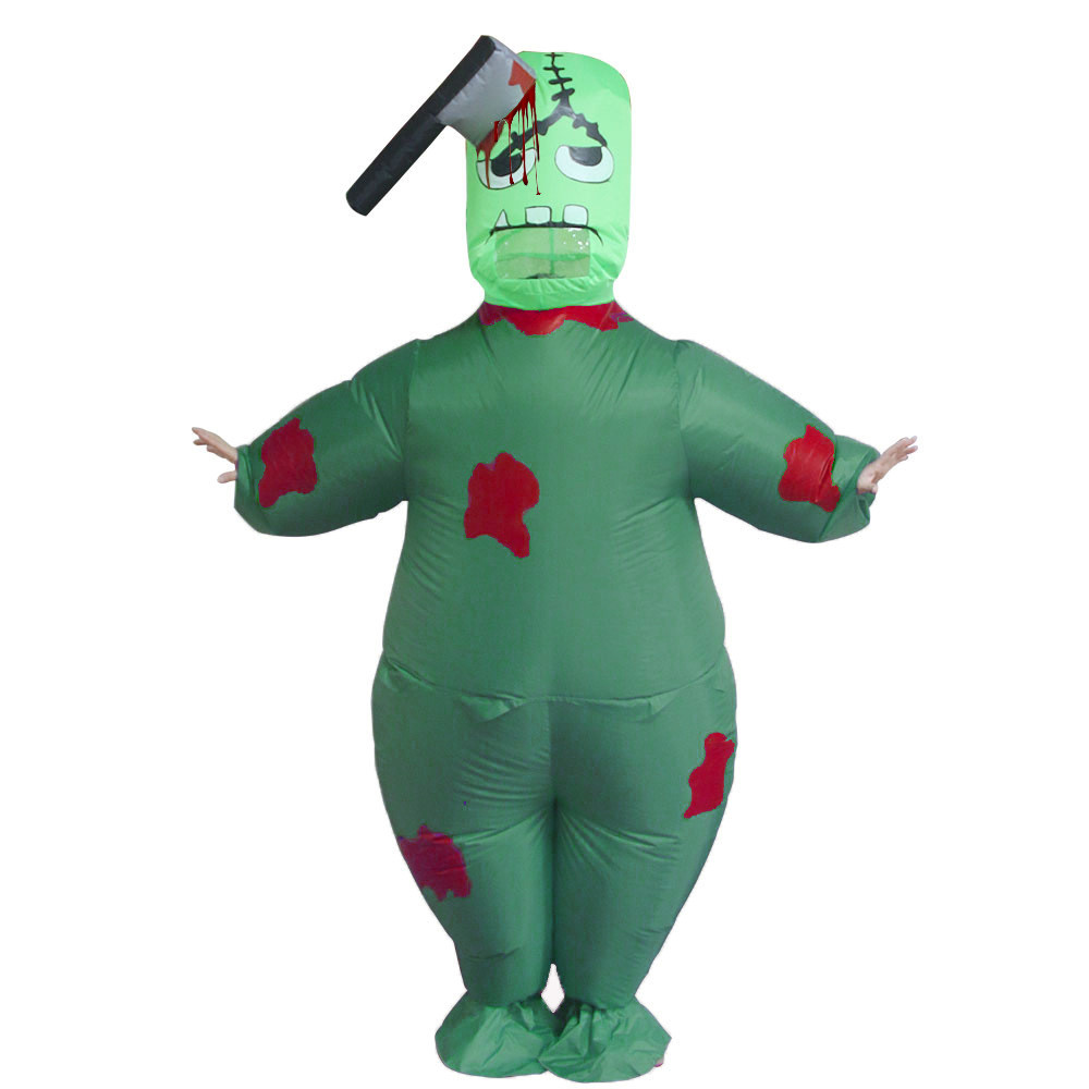 Bloody Frankenstein Inflatable Costume - Bloody Zombie Frankenstein Cosplay