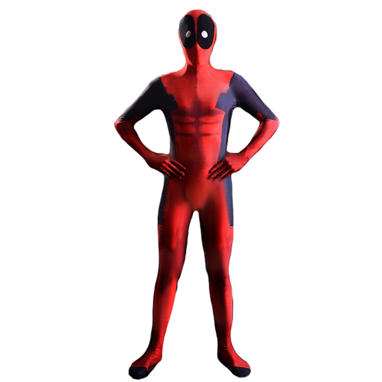 Deadpool Shade Morph Suit Costume - Red Black Deadpool Morph Cosplay