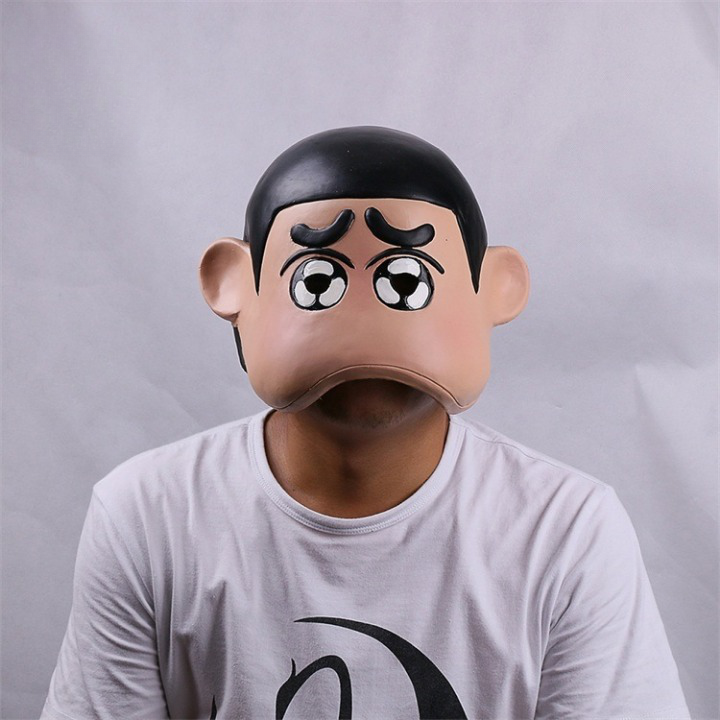 Crayon Shin Chan Shinnosuke Nohara Mask - Shinnosuke Nohara Cosplay Costume Mask Prop