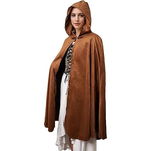 Medieval Hooded Cloak Costume - Hooded Cloak Mediaval Cosplay