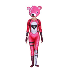 Fortnite Cuddle Team Leader Complete Cosplay Costume Pink