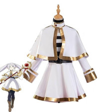 Frieren Beyond Journey's End Frieren Costume - White Dress Full Set Frieren Cosplay