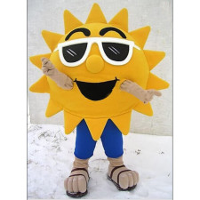 Giant Sun Flower Mascot Costume