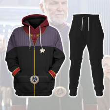 Star Trek Flag Officer Costume - Hoodie Sweatpants Flag Officer Cosplay