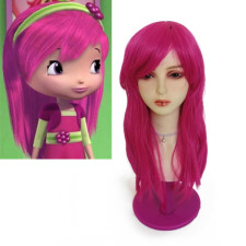 Strawberry Shortcake Raspberry Tart Wig - Raspberry Tart Cosplay Costume Wig Prop