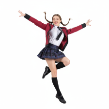 Kakegurui Compulsive Gambler Yumeko Jabami Costume - School Uniform Yumeko Jabami Cosplay