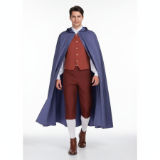 The Lord of the Rings Frodo Baggins Costume - Full Set Shirt Pants Cloak Vest Set Frodo Baggins Cosplay