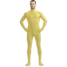 Yellow Full Body Suit Costume - Fullsuit Yellow Full Body Suit Cosplay