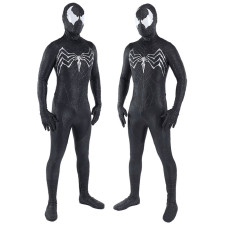 Spider-Man 2 Symbiote Suit Costume - Black Bodysuit Spider-Man 2 Symbiote Suit Cosplay