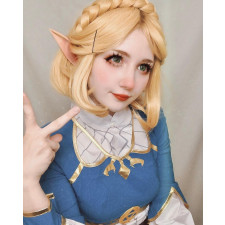 The Legend Of Zelda Princess Zelda Wig - Short Hair Princess Zelda Cosplay Costume Wig