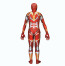 Complete Iron Man Lycra Cosplay Costume