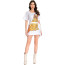 ABBA Anni-Frid Costume - White Dress Anni-Frid Cosplay