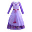 Wish Asha Girls Costume - Purple Dress Asha Cosplay