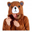 Kids Brown Bear Costume - Onesie Jumpsuit Brown Bear Cosplay
