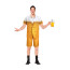 Oktoberfest Beer Costume - Shirt Shorts Tie Set Beer Cosplay
