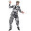 Beetlejuice Deluxe Costume - Black White Striped Suit Beetlejuice Cosplay
