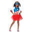 Marvel Avengers Metallic American Dream Captain America Tutu Dress Girls Costume