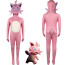 Palworld Cattiva Costume - Pink Bodysuit Mask Set Cattiva Cosplay