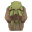 Star Wars Kit·Fisto Costume - Hoodie Sweatpants Kit·Fisto Cosplay