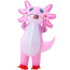 Kids Pink Axolotl Inflatable Costume - Pink Axolotl Cosplay