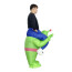 Riding Angry Alien Inflatable Costume - Riding Grumpy Alien Cosplay