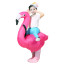 Kids Riding Flamingo Inflatable Costume - Riding Flamingo Cosplay
