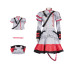 Kasane Teto Costume - Grey Red Jacket Skirt Set Kasane Teto Cosplay