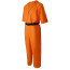 Men Luigi Mangione Prisoner Costume - Orange Jumpsuit Luigi Mangione Cosplay