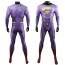 Superman Bizarro Costume - Purple Bodysuit Bizarro Cosplay